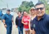 Presidente del gad Los Ángeles coordina acciones con Cnel